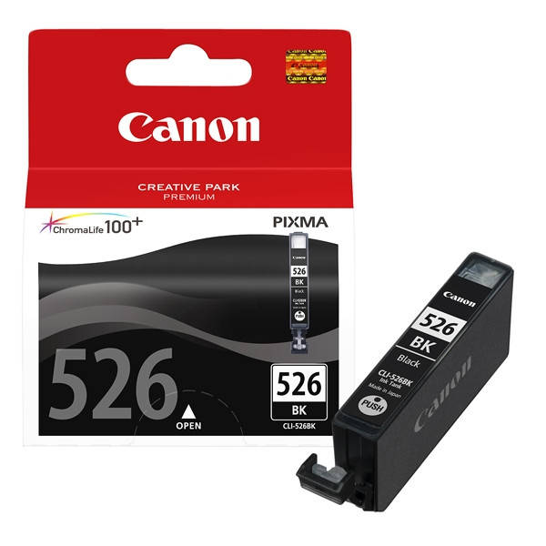 Canon CLI-526BK black ink cartridge (original Canon) 4540B001 018476 - 1