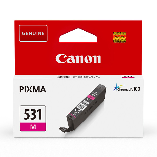 Canon CLI-531M magenta ink cartridge (original Canon) 6120C001 017648 - 1