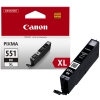 Canon CLI-551BK XL high-capacity black ink cartridge (original Canon)