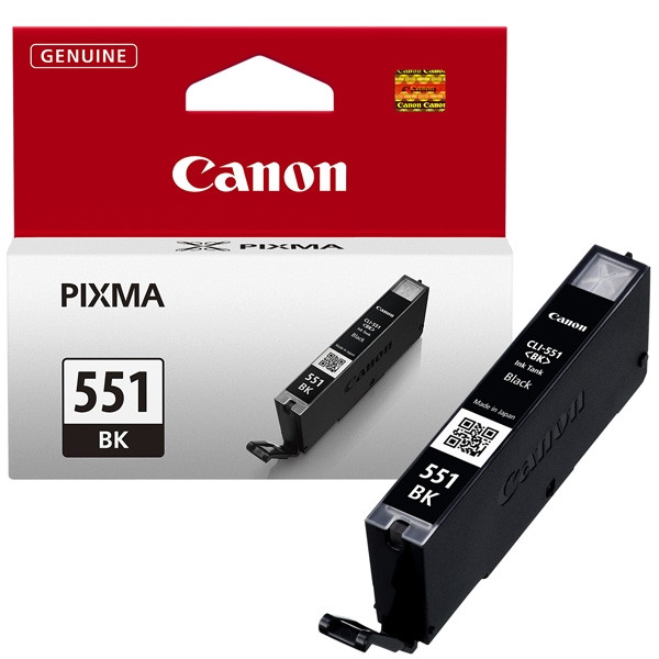 Canon CLI-551BK black ink cartridge (original Canon) 6508B001 018782 - 1