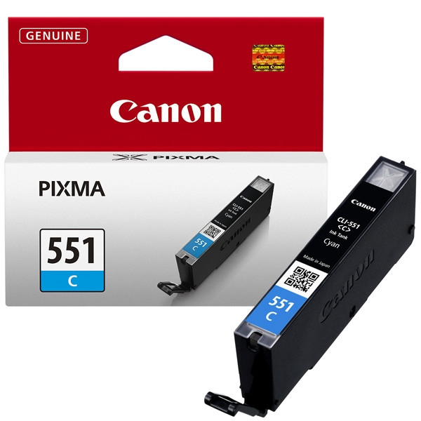 Canon CLI-551C cyan ink cartridge (original Canon) 6509B001 018784 - 1