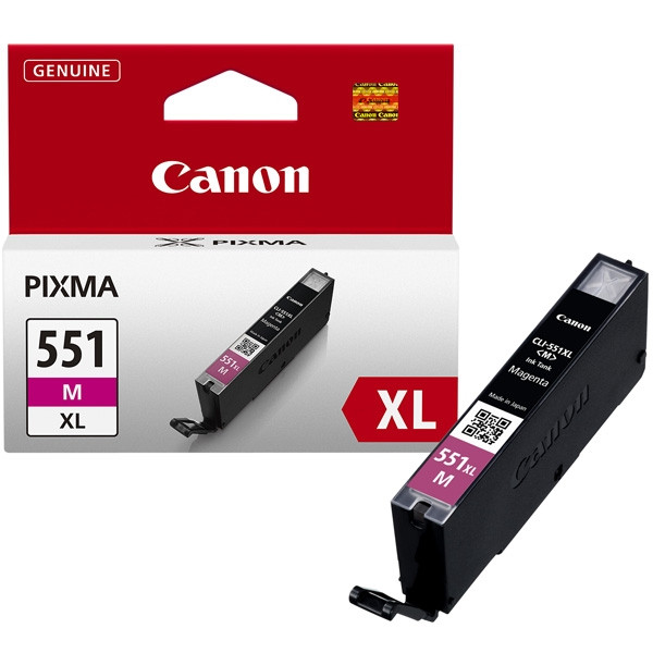 Canon CLI-551M XL high capacity magenta ink cartridge (original Canon) 6445B001 018794 - 1