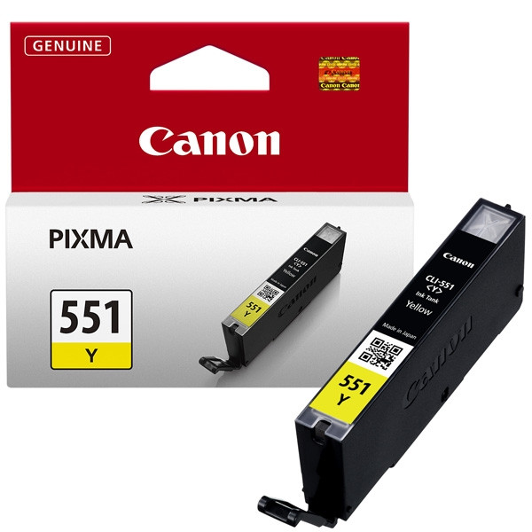 Canon CLI-551Y yellow ink cartridge (original Canon) 6511B001 018788 - 1