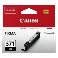 Canon CLI-571BK black ink cartridge (original Canon) 0385C001 0385C001AA 017242