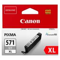 Canon CLI-571GY XL high capacity grey ink cartridge (original Canon) 0335C001 0335C001AA 017260