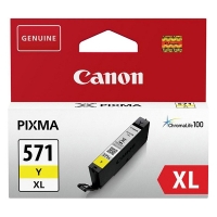 Canon CLI-571Y XL high-capacity yellow ink cartridge (original Canon) 017256