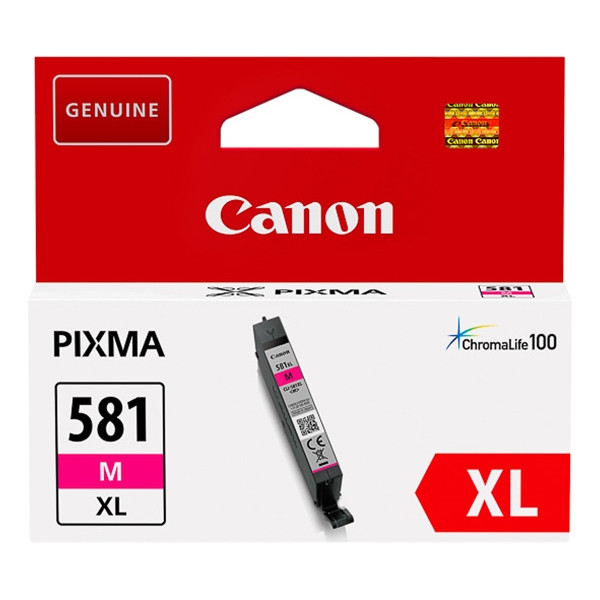 Canon CLI-581M XL high capacity magenta ink cartridge (original Canon) 2050C001 017454 - 1