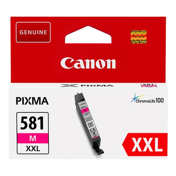 Canon CLI-581M XXL extra high capacity magenta ink cartridge (original Canon) 1996C001 017464 - 1