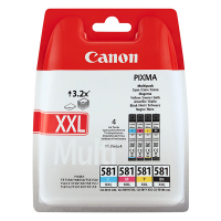 Canon CLI-581XXL BK/C/M/Y ink cartridge 4-pack (original Canon)  010304