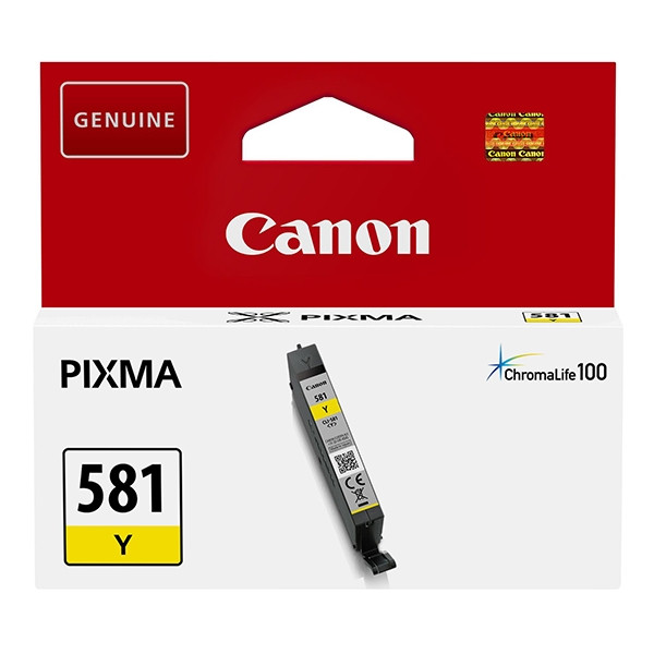 Canon CLI-581Y yellow ink cartridge (original Canon) 2105C001 017446 - 1