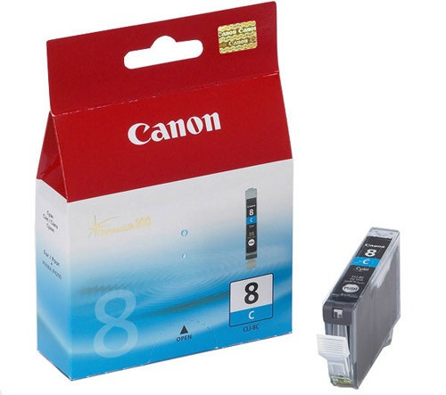 Canon CLI-8C cyan ink cartridge (original Canon) 0621B001 018055 - 1