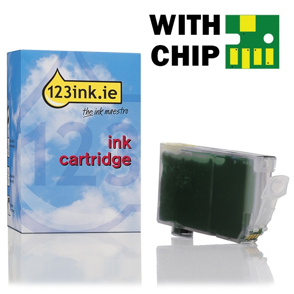 Canon CLI-8G green ink cartridge (123ink version) 0627B001C 018123 - 1