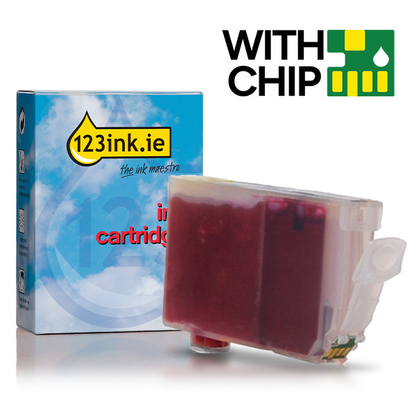 Canon CLI-8R red ink cartridge (123ink version) 018133 - 1