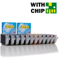 Canon CLI-8 ink cartridge 12-pack (123ink version)  120821