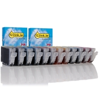 Canon CLI-8 ink tank 12-pack (123ink version) 0620B001C 0621B001C 0622B001C 0623B001C 0624B001C 120820
