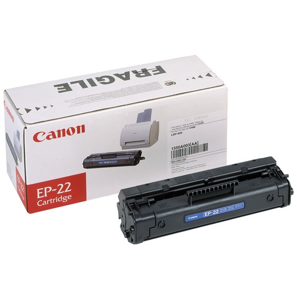 Canon EP-22 black toner (original Canon) 1550A003AA 032105 - 1