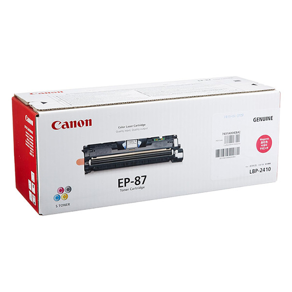 Canon EP-87M magenta toner (original) 7431A003 032840 - 1