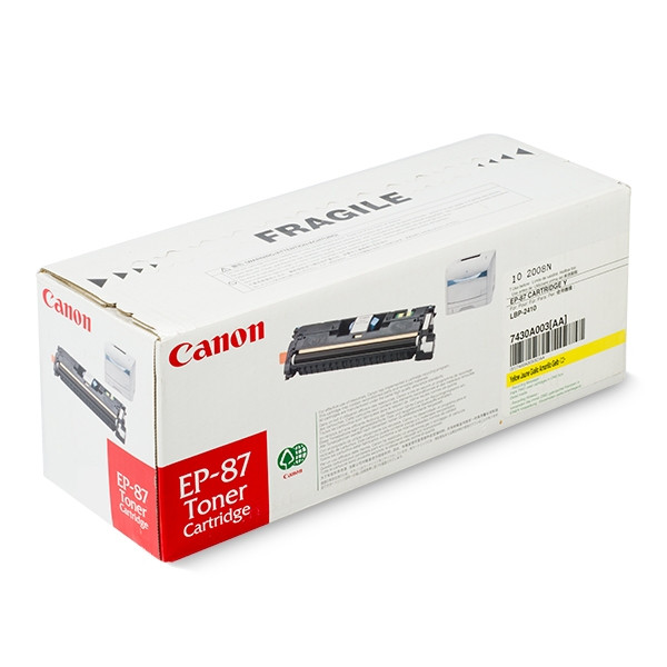 Canon EP-87Y yellow toner (original) 7430A003 032845 - 1