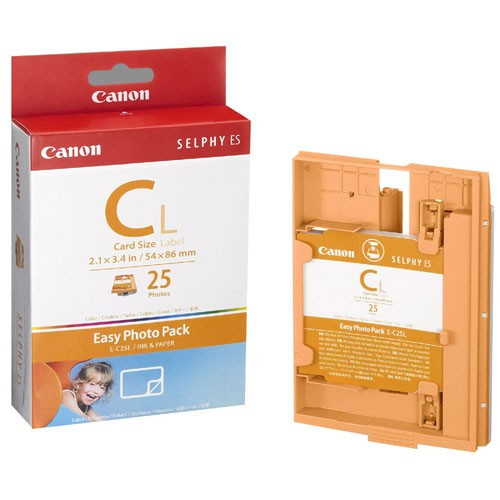 Canon Easy Photo Pack E-C25L credit card size labels (original Canon) 018180 - 1