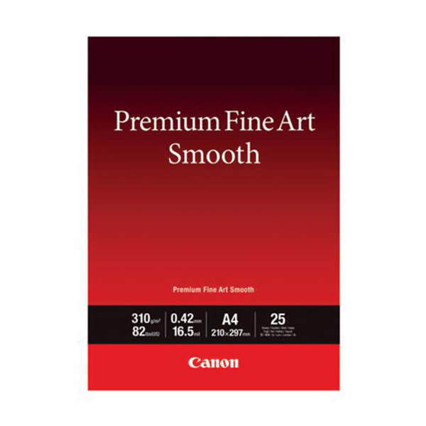 Canon FA-SM2 A4 premium fine art smooth paper, 310gsm (25 sheets) 1711C011 154076 - 1