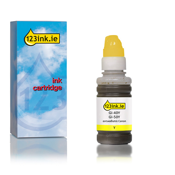 Canon GI-40Y yellow ink bottle (123ink version) 017547 - 1