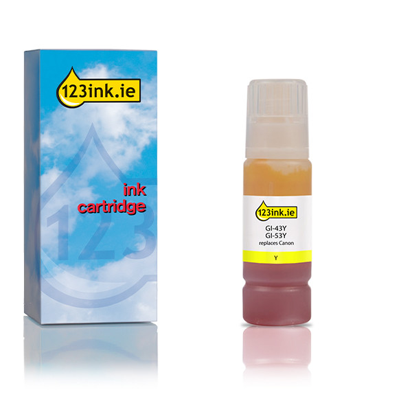 Canon GI-43Y yellow ink bottle (123ink version) 016073 - 1
