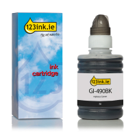 Canon GI-490BK black ink tank (123ink version)