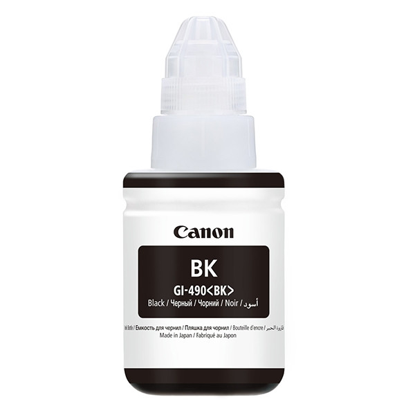 Canon GI-490BK black ink tank (original Canon) 0663C001 011672 - 1