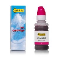 Canon GI-490M magenta ink tank (123ink version)