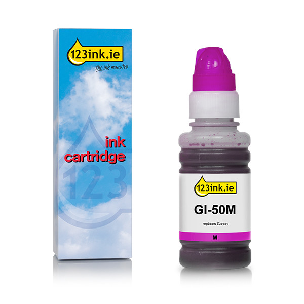Canon GI-50M magenta ink tank (123ink version) 011685 - 1