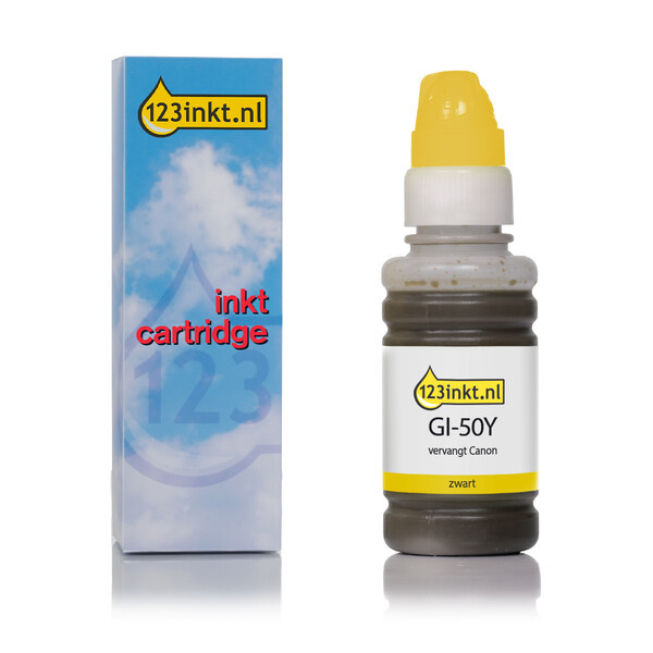 Canon GI-50Y yellow ink tank (123ink version) 3405C001C 011687 - 1