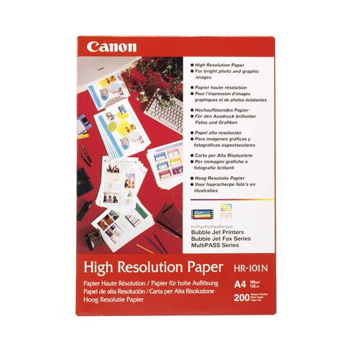 Canon HR-101N high resolution 106g A4 paper, 200 sheets (original) 1033A001 064501 - 1