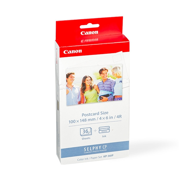 Canon KP-36IP ink cartridge and photo paper (original Canon) 7737A001AD 018000 - 1