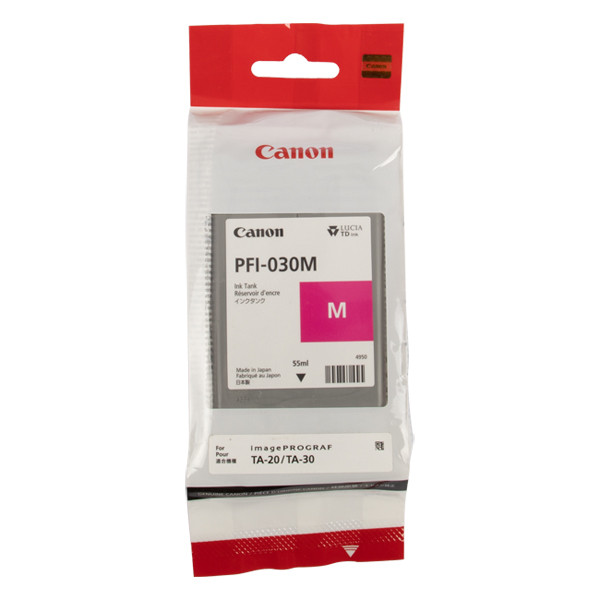 Canon PFI-030M magenta ink cartridge (original Canon) 3491C001 017532 - 1
