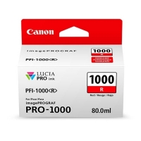 Canon PFI-1000R red ink cartridge (original Canon) 0554C001 010142