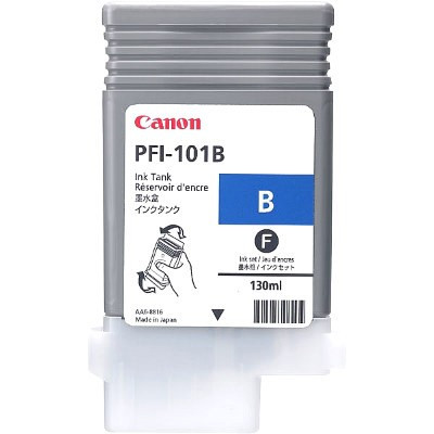 Canon PFI-101B blue ink cartridge (original Canon) 0891B001 018268 - 1