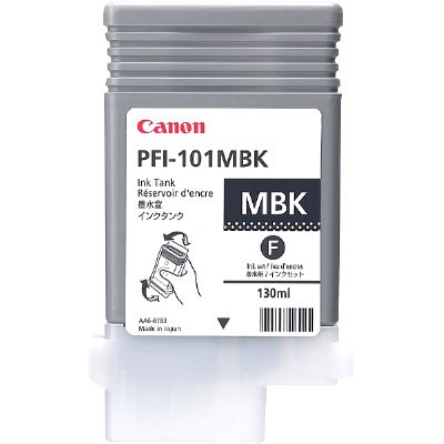 Canon PFI-101MBK matte black ink cartridge (original Canon) 0882B001 018250 - 1