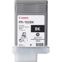 Canon PFI-102BK black ink cartridge (original Canon) 0895B001 018200