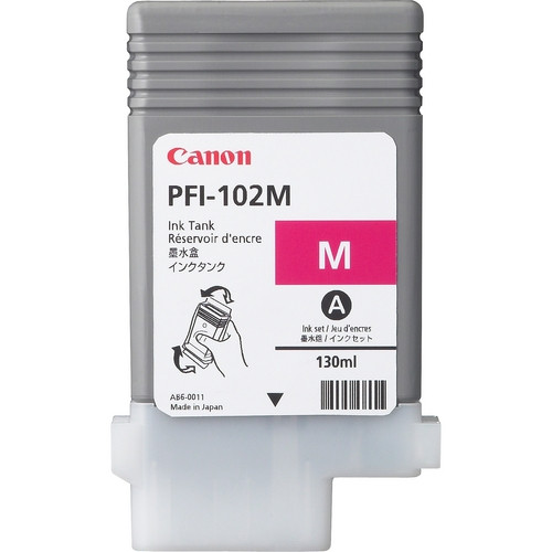 Canon PFI-102M magenta ink cartridge (original Canon) 0897B001 018210 - 1
