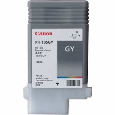 Canon PFI-105GY grey ink cartridge (original) 3009B005 018620 - 1