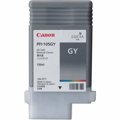 Canon PFI-105GY grey ink cartridge (original Canon) 018620 - 1