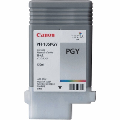 Canon PFI-105PGY photo grey ink cartridge (original) 3010B005 018622 - 1