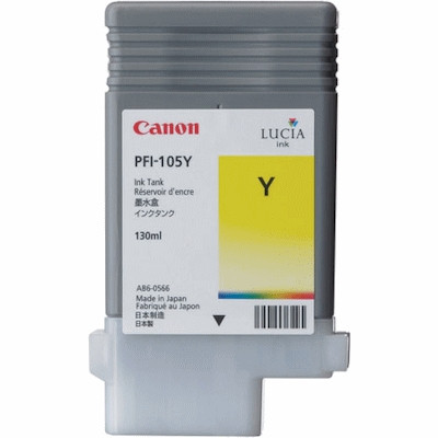 Canon PFI-105Y yellow ink cartridge (original) 3003B005 018608 - 1