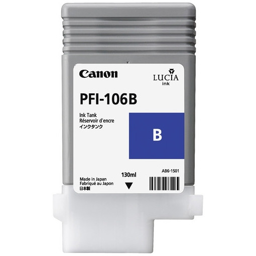 Canon PFI-106B blue ink cartridge (original) 6629B001 018920 - 1