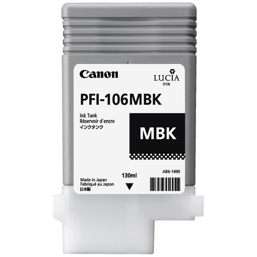 Canon PFI-106MBK matte black ink cartridge (original Canon) 6620B001 018900 - 1