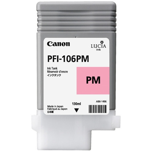 Canon PFI-106PM photo magenta ink cartridge (original) 6626B001 018910 - 1