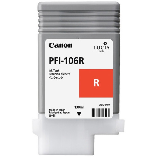 Canon PFI-106R red ink cartridge (original) 6627B001 018916 - 1