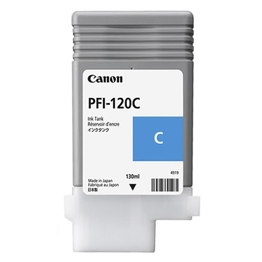 Canon PFI-120C cyan ink cartridge (original Canon) 2886C001AA 018428 - 1