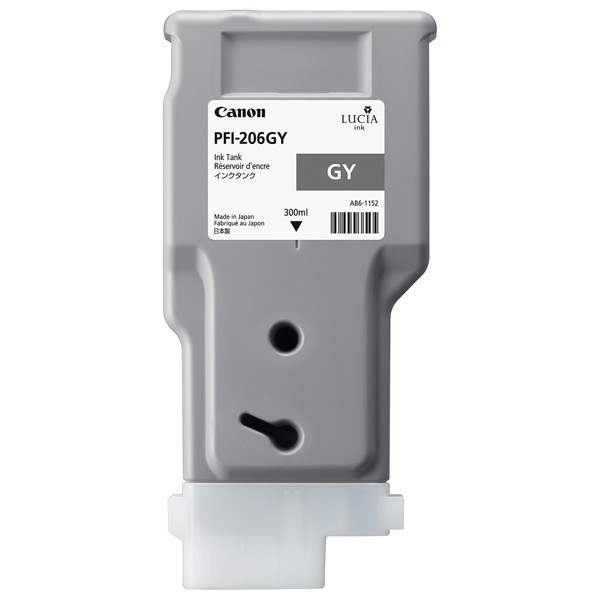 Canon PFI-206GY high-capacity grey ink cartridge (original Canon) 018936 - 1