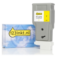 Canon PFI-207Y yellow ink cartridge (123ink version) 8792B001C 018997